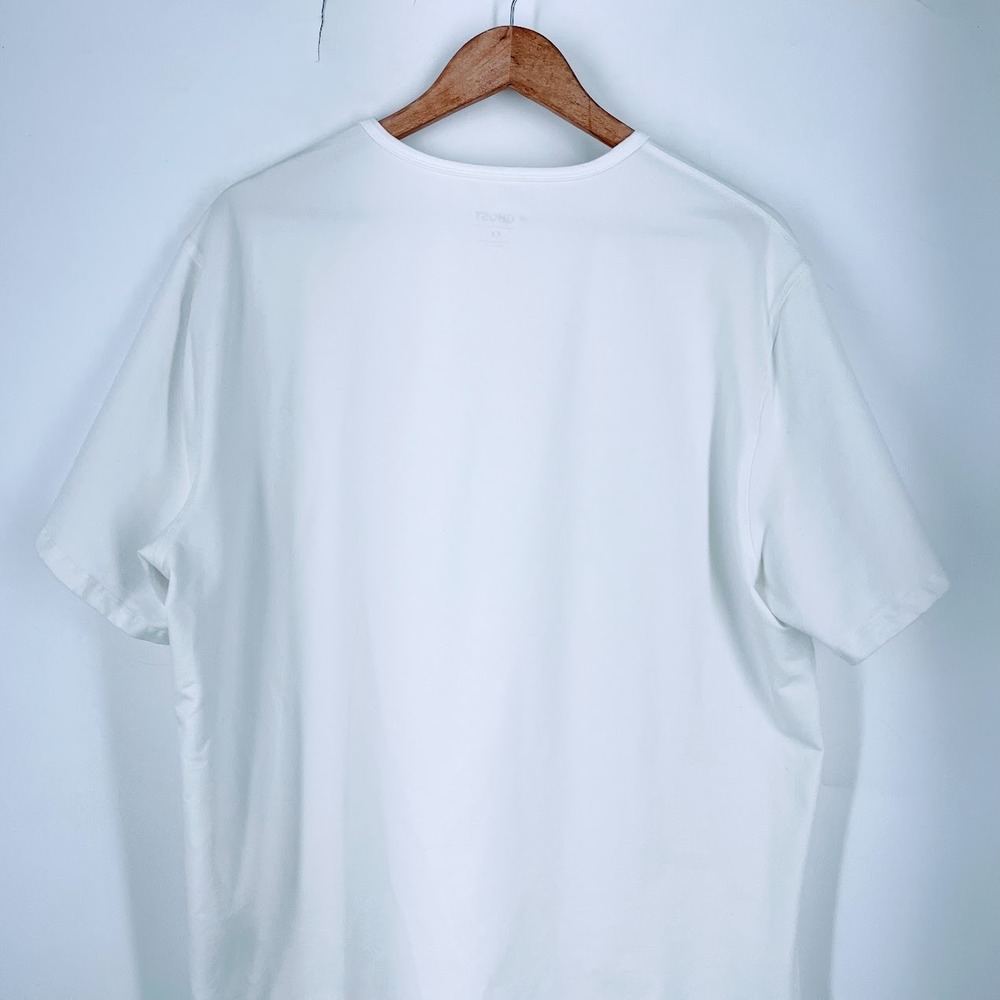 Ghost Golf Mens White Performance Short Sleeve Logo T-Shirt Size XXL - Picture 4 of 13